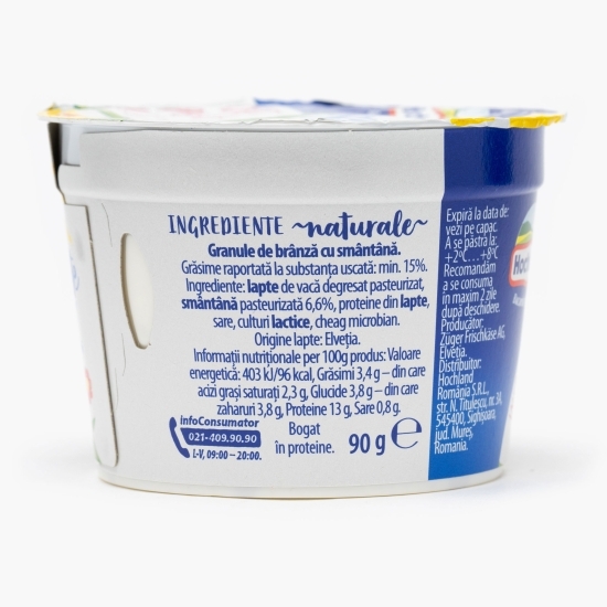 Mărgeluțe de brânză cu smântană 90g