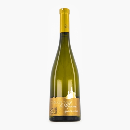 Vin alb sec Grasă de Cotnari, 12.5%, 750ml