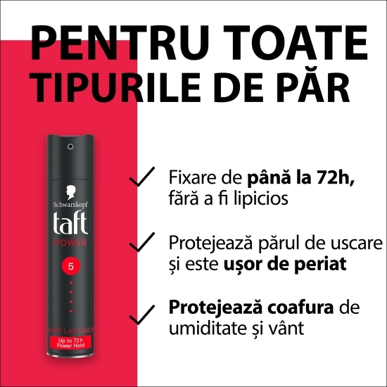 Fixativ Power (5) pentru păr 250ml
