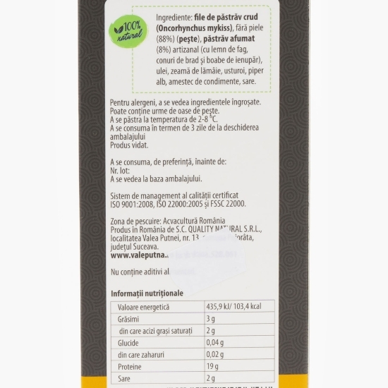 Cabanos din păstrăv 100g