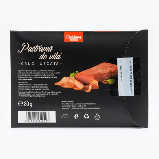 Pastramă de vită crud-uscată 80g