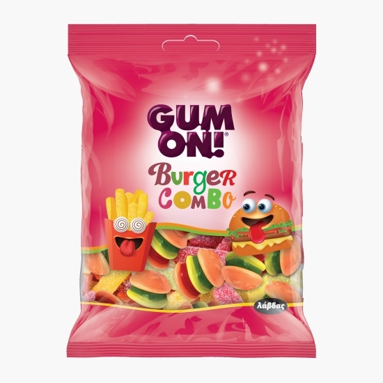Jeleuri gumate tip burger & cartofi prăjiți, Burger Combo 80g