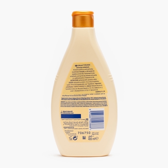 Gel de duș revitalizant cu ulei esențial de migdale și unt de shea 400ml