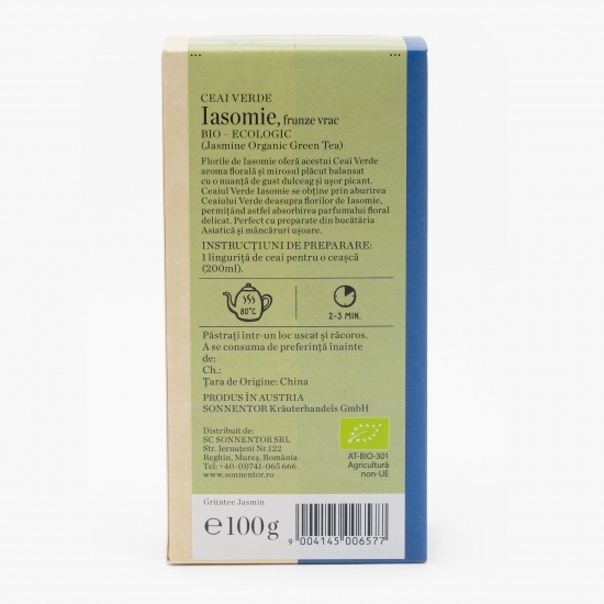 Ceai verde iasomie eco 100g
