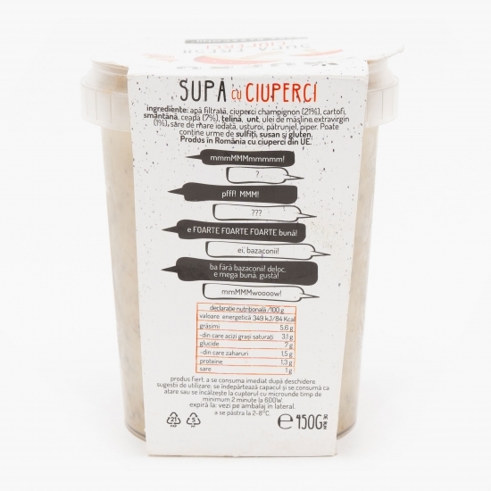 Supă fresh cu ciuperci 450g
