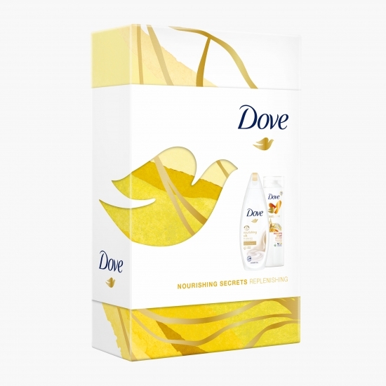 Set cadou Nourishing Secrets gel de duș 250ml + loțiune de corp 250ml