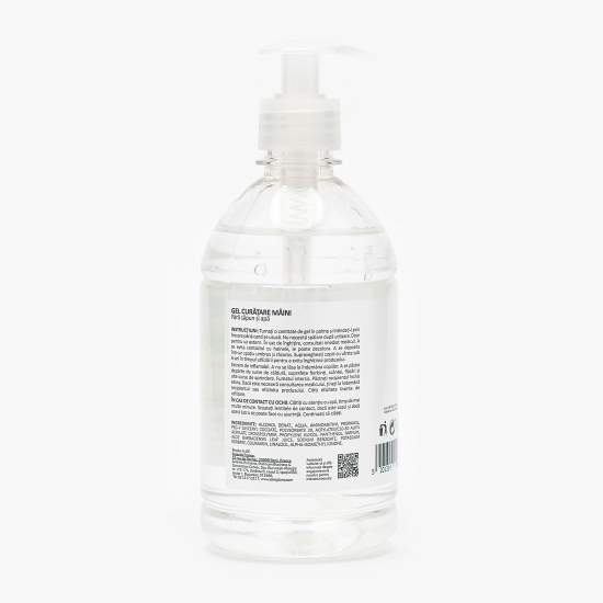 Gel curățare mâini cu aloe vera 0.5l