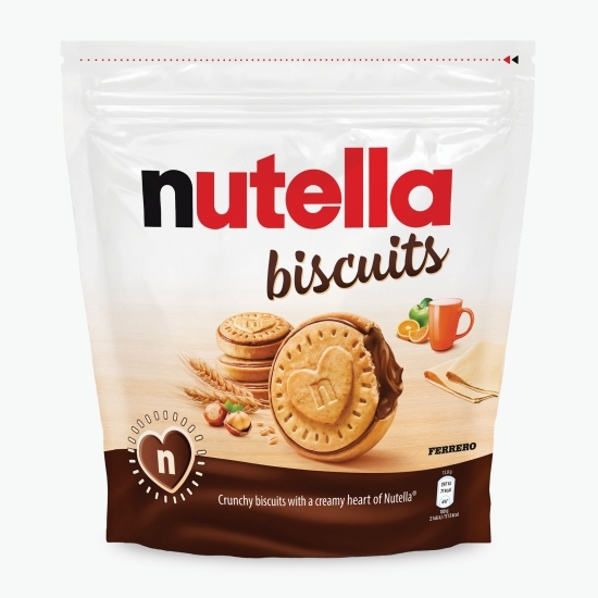 Biscuiți cu cremă de alune 193g