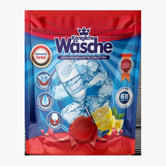 Capsule pentru mașina de spălat vase 5în1, 68 tablete