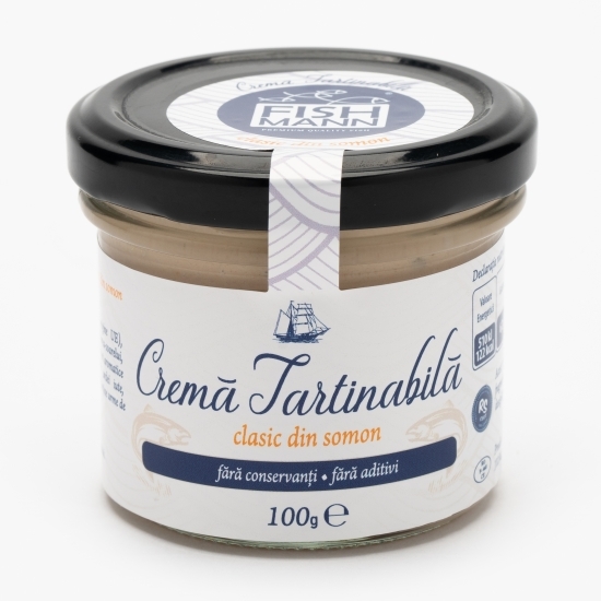 Cremă tartinabilă Clasic din somon 100g