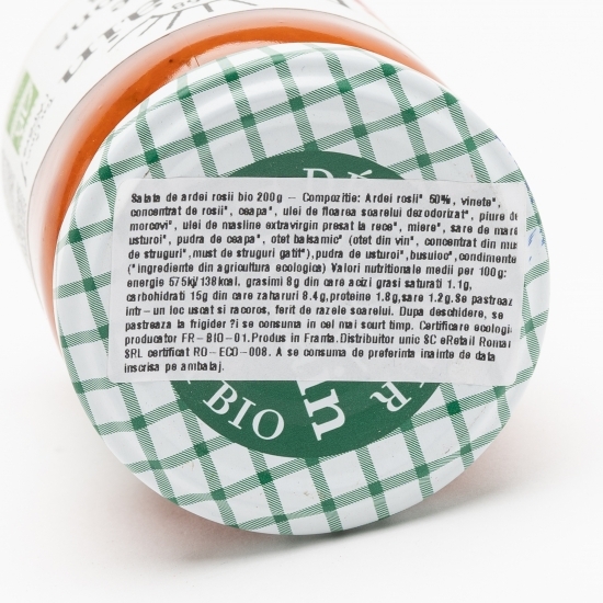 Salată Deliciu de ardei roșii eco 200g