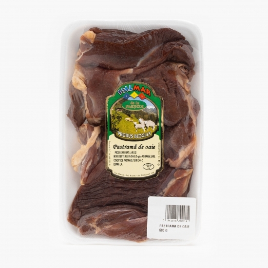 Pastramă de oaie Pleșcoi 500g