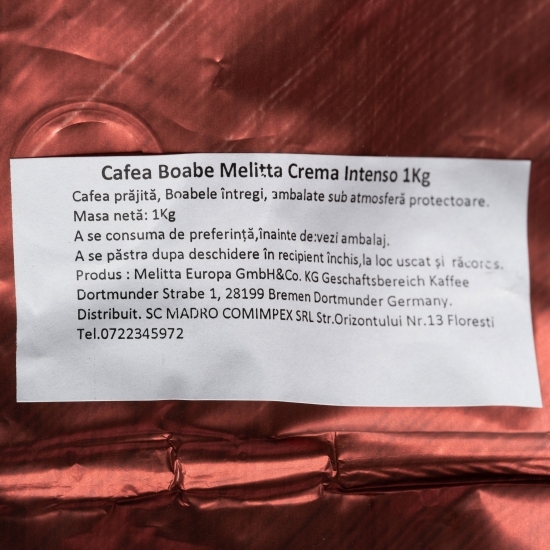 Cafea boabe Bella Crema Intenso 1kg