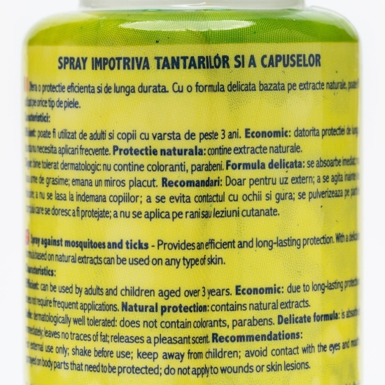 Spray împotriva țânțarilor și căpușelor 100ml