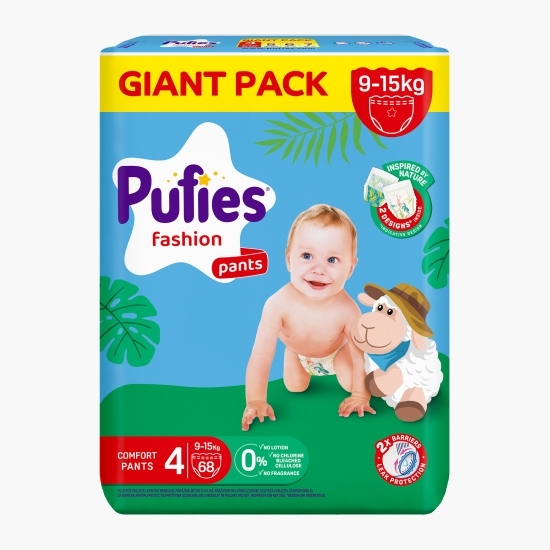 Scutece chiloțel Maxi mărimea 4, 9-15kg, 68 buc