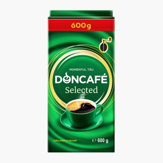 Selected 600g, cafea prăjită și măcinată