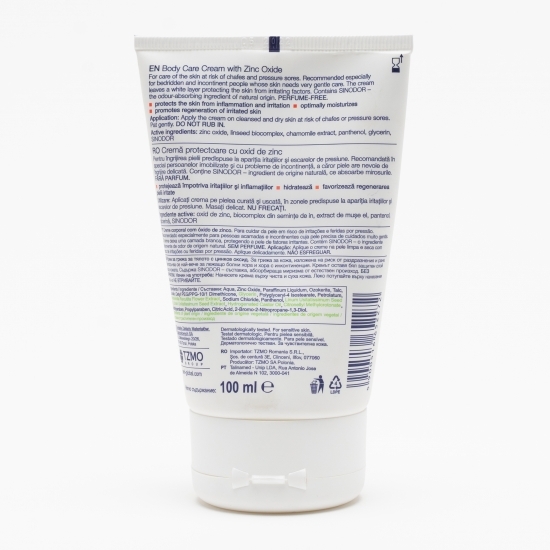 Cremă protectoare cu oxid de zinc 100ml
