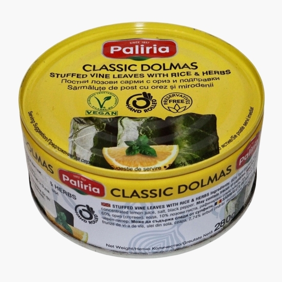 Sărmăluțe de post cu orez și mirodenii 280g