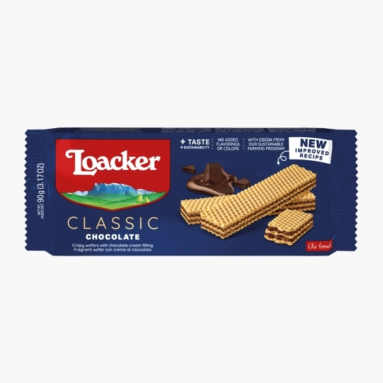 Napolitane clasice cu cremă de cacao 90g