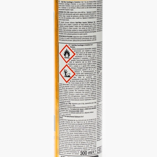 Insecticid spray împotriva insectelor târâtoare 300ml