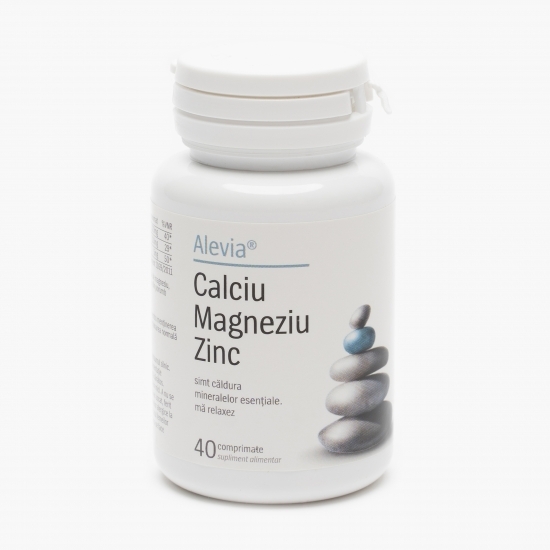 Calciu Magneziu Zinc 40 comprimate