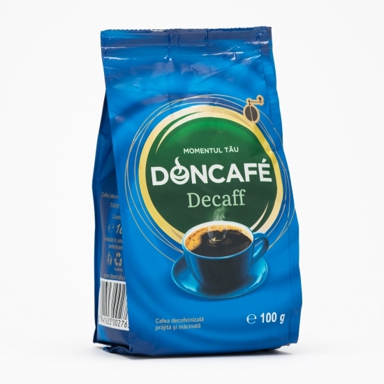 Decaff 100g, cafea decofeinizată prăjită și măcinată