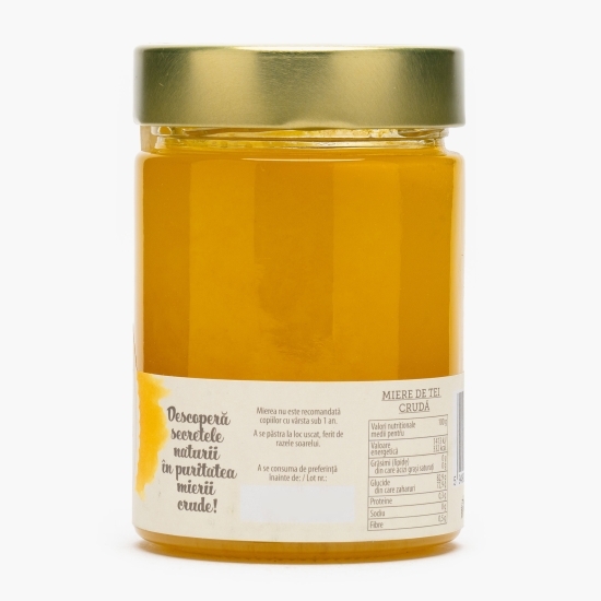  Miere de tei crudă 420g