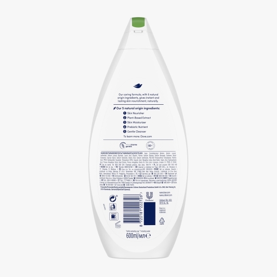Gel de duș Uplifting, cu unt de mango și extract de migdale 600ml
