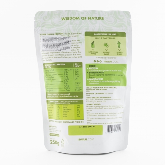 Pulbere proteică și detox eco 250g