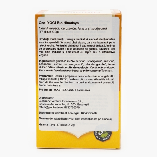 Ceai eco Himalaya 34g (17 plicuri x 2g)