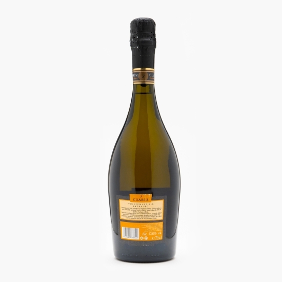 Vin spumant alb extra sec Cuartz Fetească Albă, 12%, 0.75l