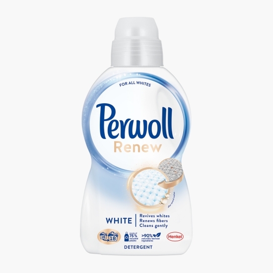 Detergent de rufe lichid Renew White, 18 spălări, 990ml