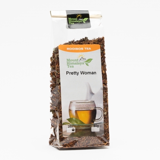 Ceai de rooibos cu căpșuni și trandafir 50g