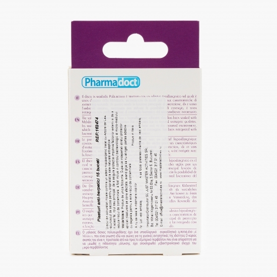 Plasturi anti-herpetici 15 buc