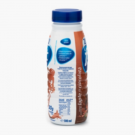 Băutură proteică din lapte cu gust de ciocolată 0.5l