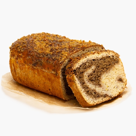 Cozonac keto cu nucă, fără lactoză 750g