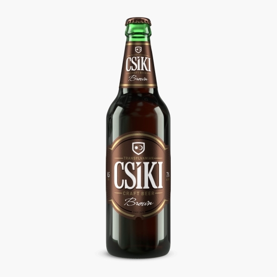 Bere Transylvanian Brown, 7%, sticlă 500ml
