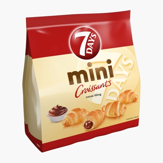 Mini Croissants cu cremă de cacao 185g