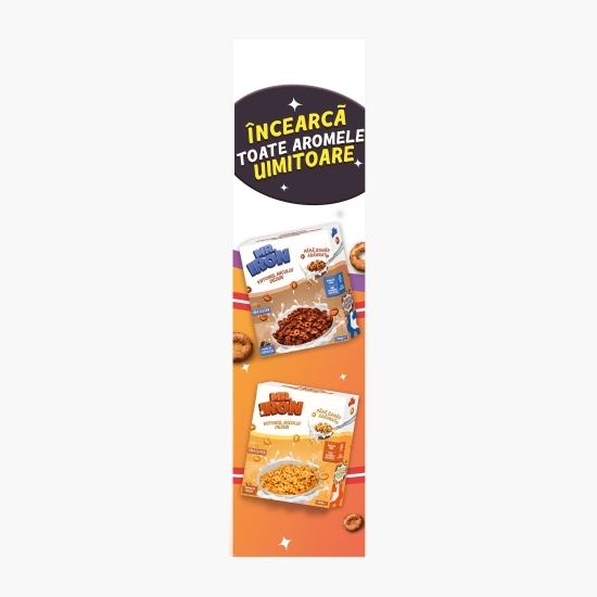 Cereale din ovăz cu aromă naturală de fructe înghețate, fără zahăr și gluten 250g