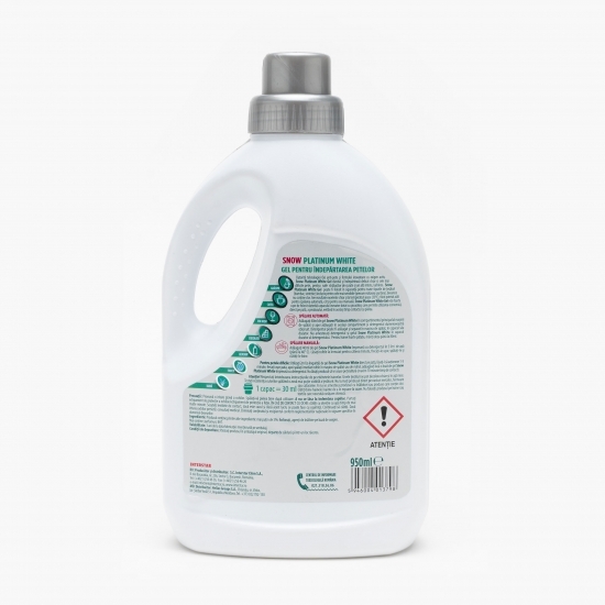 Gel Platinum White pentru îndepărtarea petelor 950ml