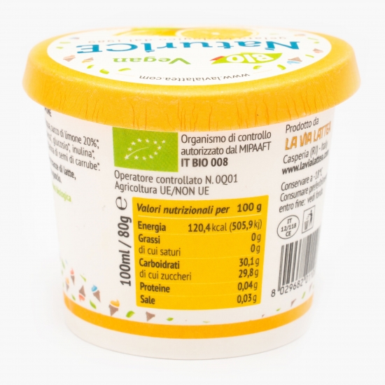Sorbet vegan ecologic cu lămâie 80g