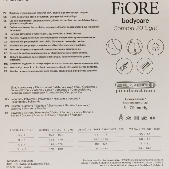 Ciorap modelator Comfort 20den Light Natural 4