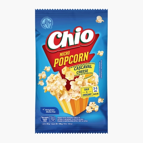 Popcorn  microunde cu gust de cașcaval 80g