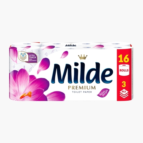 Hârtie igienică Relax Purple 3 straturi 16 role