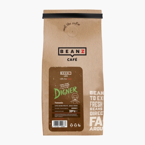 Tanzania single origin 330g, cafea boabe