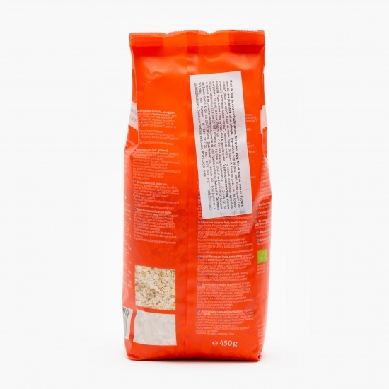 Musli fulgi de ovăz eco cu fructe fără gluten 450g