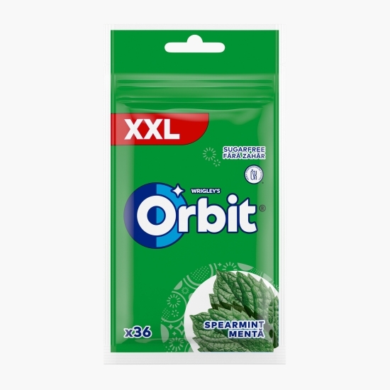 Gumă de mestecat fără zahăr, cu aromă de mentă Spearmint XXL, 36 buc