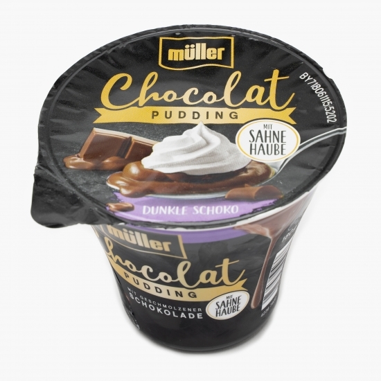 Budincă ciocolată neagră și frișcă 180g