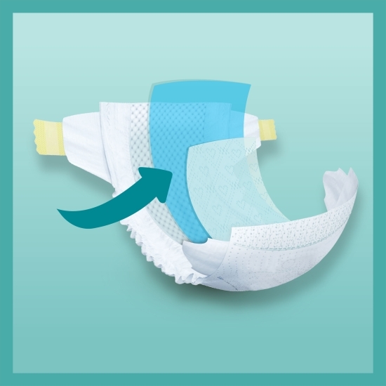 Scutece Active Baby mărimea 2, nou născut, 4-8kg, 96 buc