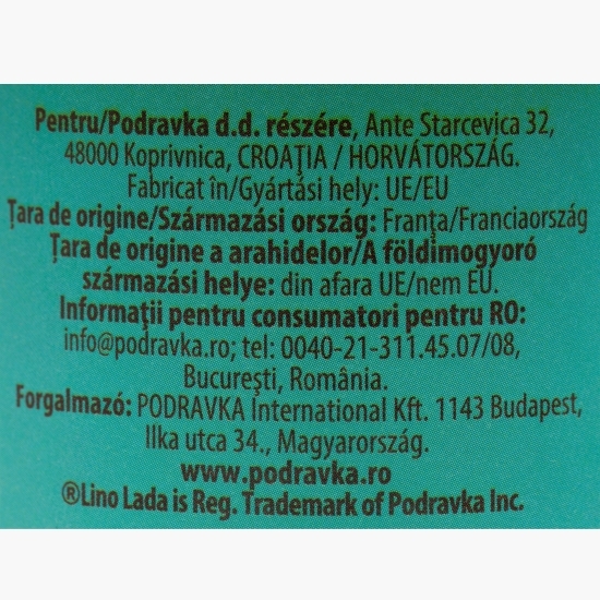 Cremă tartinabilă de arahide Crunchy, fără zahăr adăugat 350g